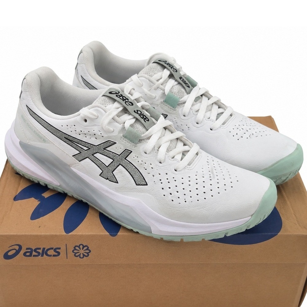ASICS Gel-Challenger 15 Sneakers Men 11 White Sage Tennis Shoes 1041A510 NEW
